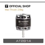 Hot Sales T-motor AT2814 at 2814 Long Shaft Brushless Motor KV900 KV1050 KV1200 3-4S for RC Drone Fixed-wing